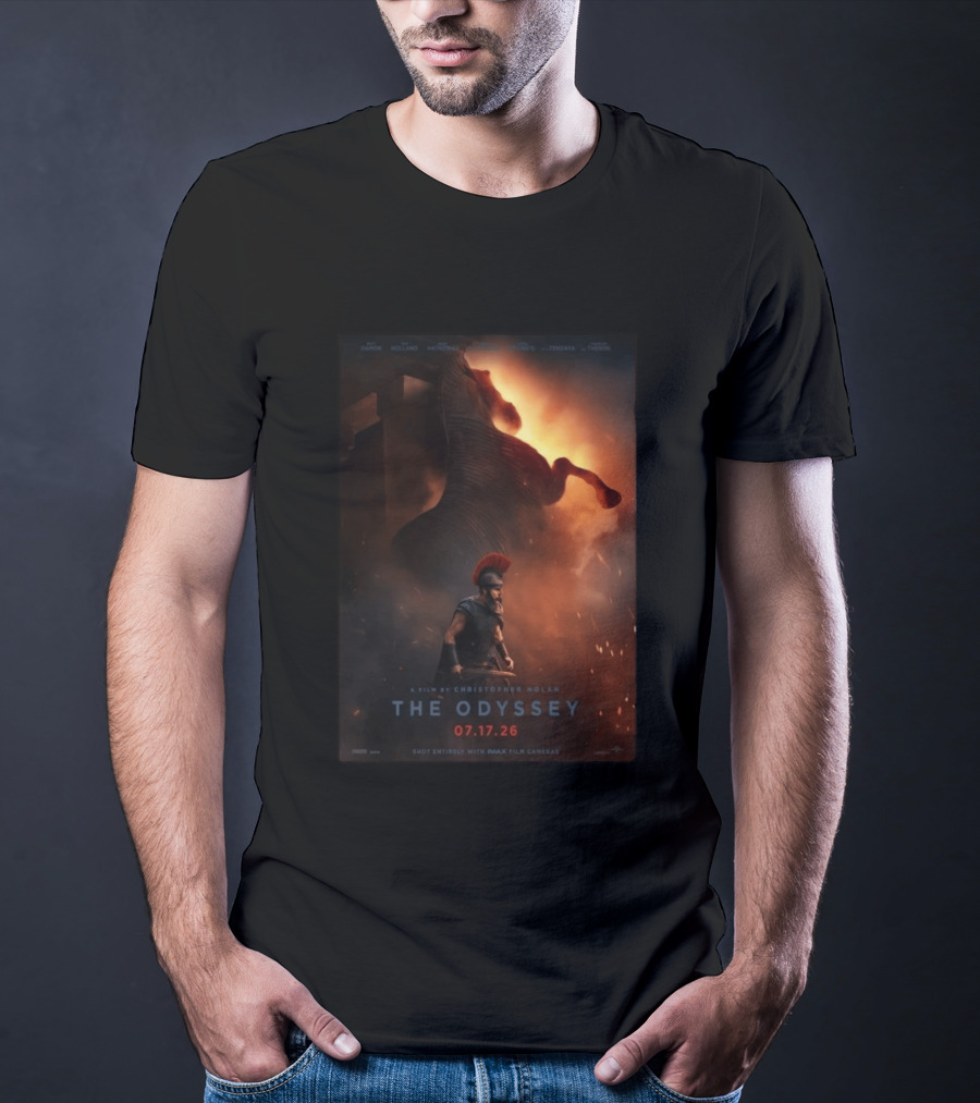 The Odyssey July 17 2026 A Film By Christopher Nolan IMAX Epic T-Shirt