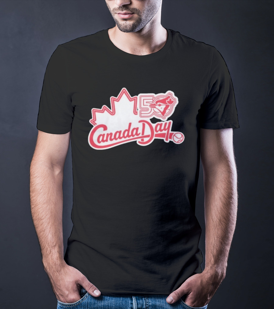 Toronto Blue Jays 50th Anniversary Canada Day 2026 Celebration T-Shirt