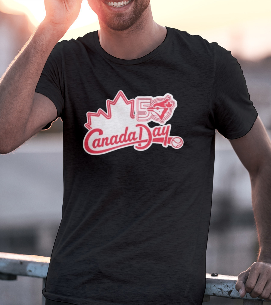 Toronto Blue Jays 50th Anniversary Canada Day 2026 Celebration T-Shirt