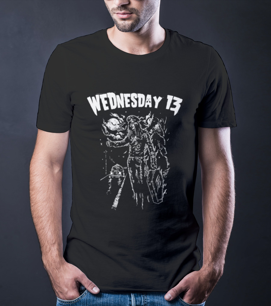 Wednesday 13 The Hitcher Creepy Roadside Horror T-Shirt