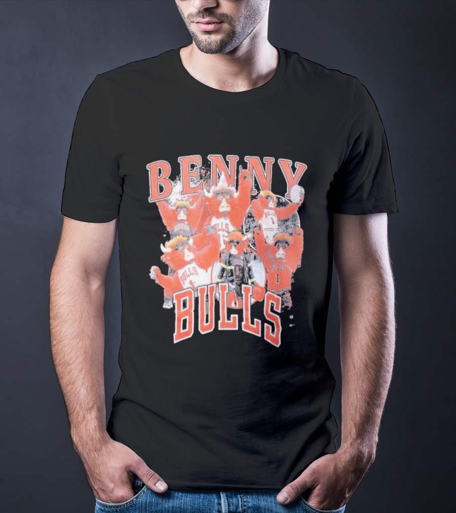 Benny Chicago Bulls Stadium Essentials Youth Crossroads Bulls T-Shirt