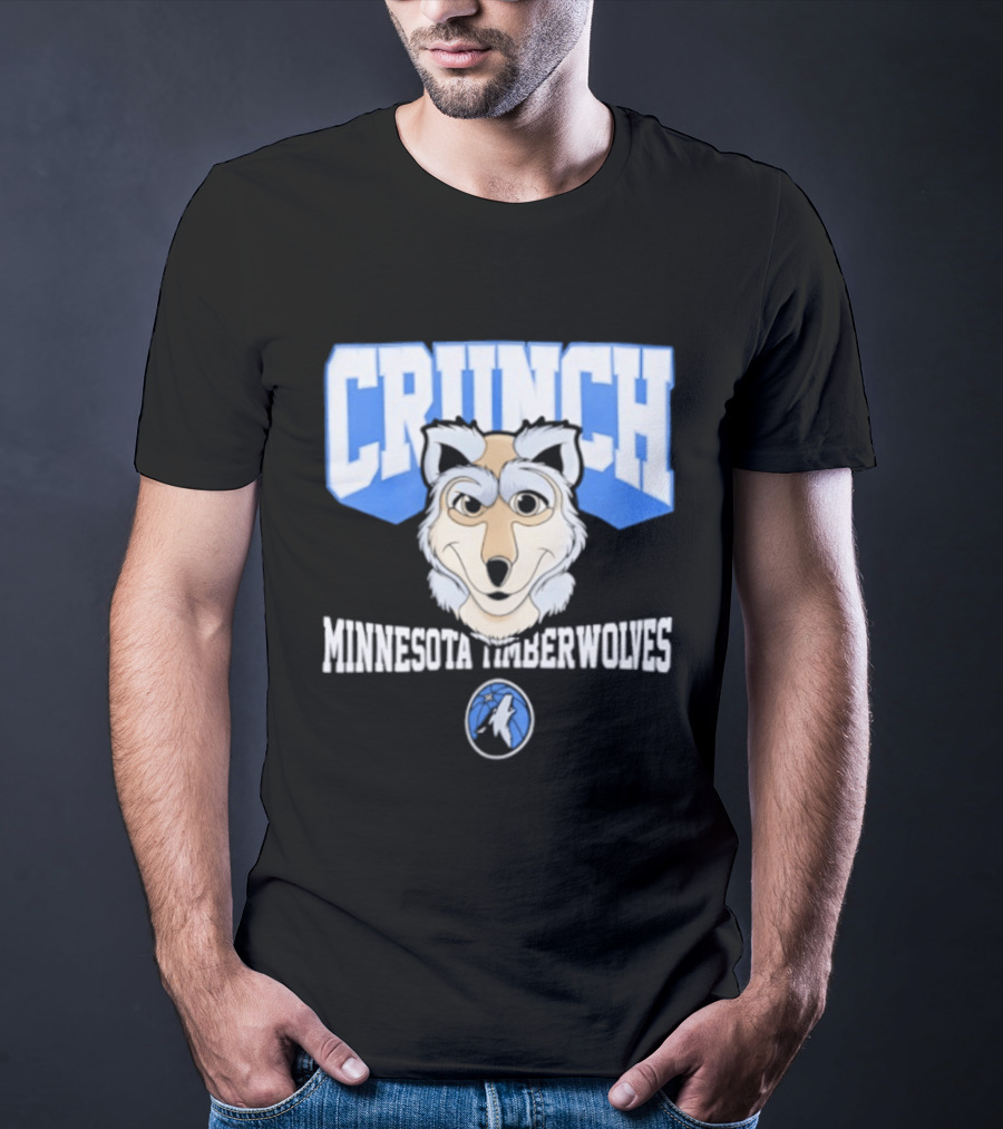Minnesota Timberwolves Crunch The Wolf T-Shirt