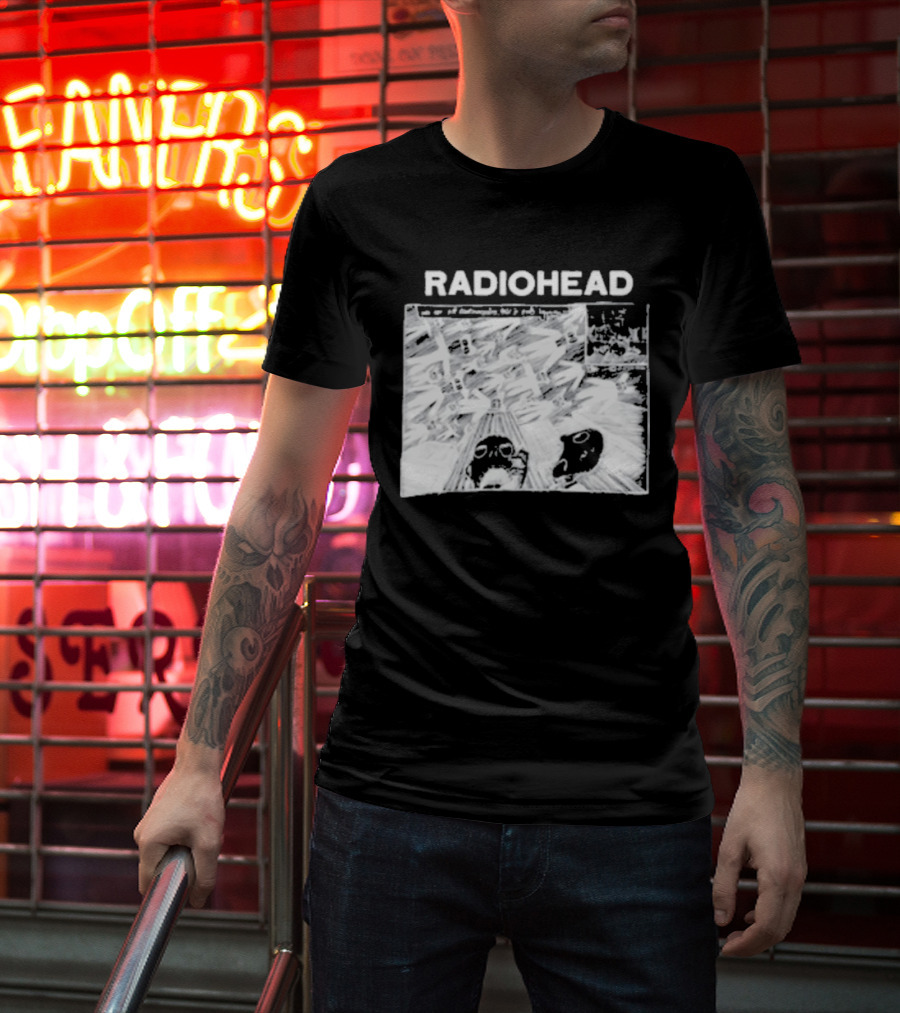 Radiohead Motion Picture House Black T-Shirt