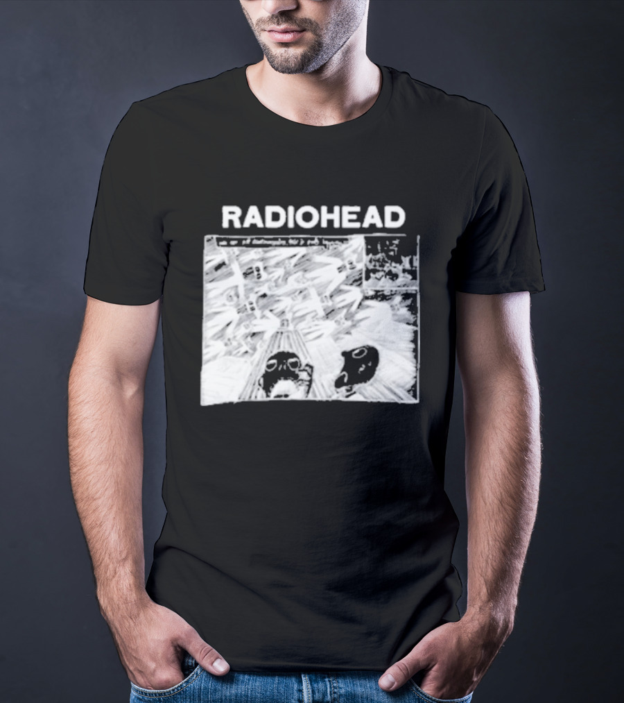 Radiohead Motion Picture House Black T-Shirt