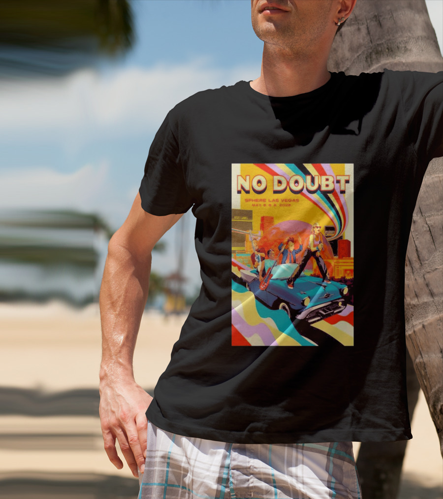No Doubt Sphere Las Vegas May 6 9 2026 Vintage Road Trip Concert T-Shirt