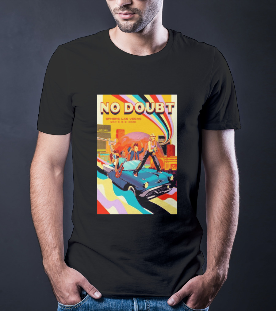 No Doubt Sphere Las Vegas May 6 9 2026 Vintage Road Trip Concert T-Shirt