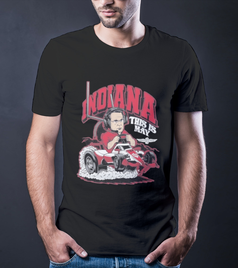 Indiana Hoosiers This Is May Kart Racing T-Shirt