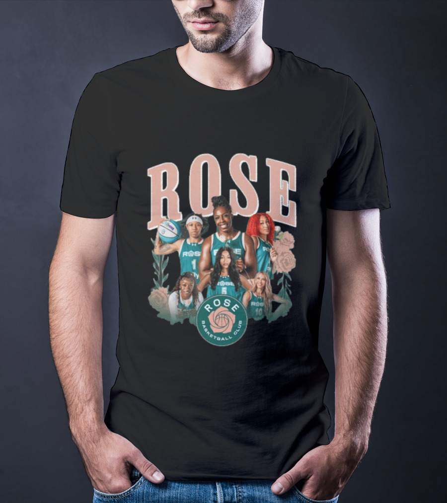 Rose Basketball Club Team Players Champions T-Shirt