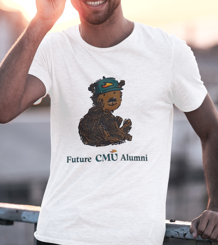 Bear Future CMU Alumni With Cap T-Shirt