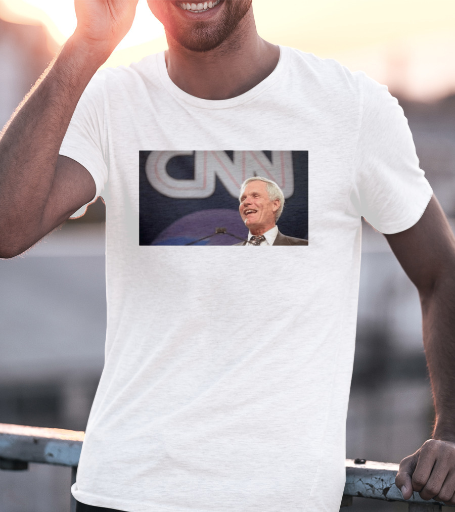 CNN Founder Ted Turner A Brash And Outspoken Television Pioneer T-Shirt