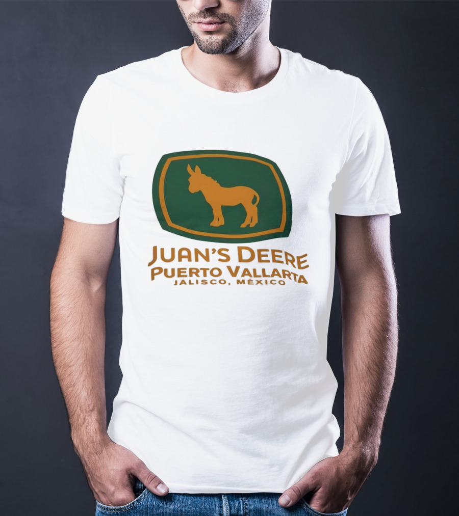 Juan's Deere Puerto Vallarta Jalisco Mexico Donkey T-Shirt