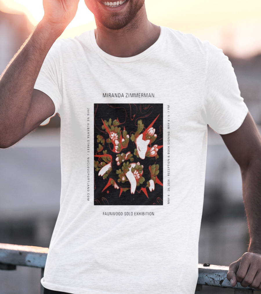 Miranda Zimmerman Bayne Nucleus Portland May 8 2026 Tour Edition T-Shirt
