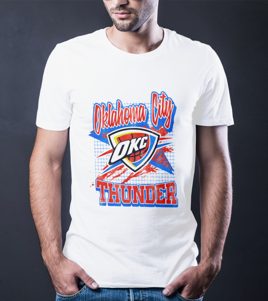 Oklahoma City Thunder OKC Vintage Hardwood Classics Vibe 2026 T-Shirt