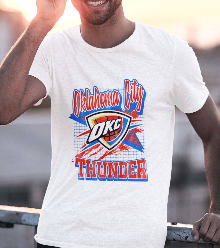 Oklahoma City Thunder OKC Vintage Hardwood Classics Vibe 2026 T-Shirt