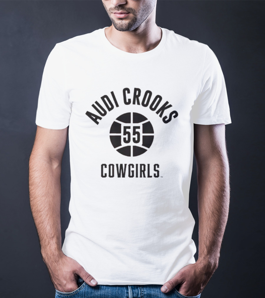 Audi Crooks 55 Cowgirls Basketball T-Shirt