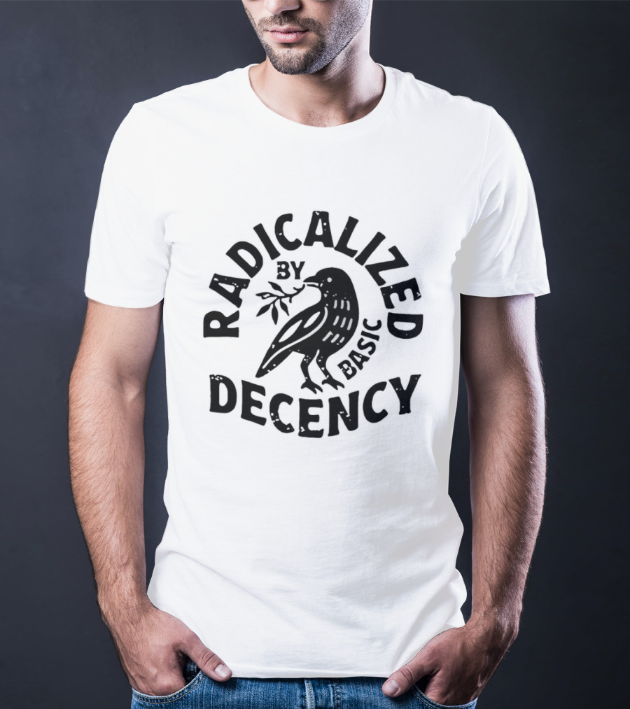 Radicalized By Decency Basic Raven T-Shirt