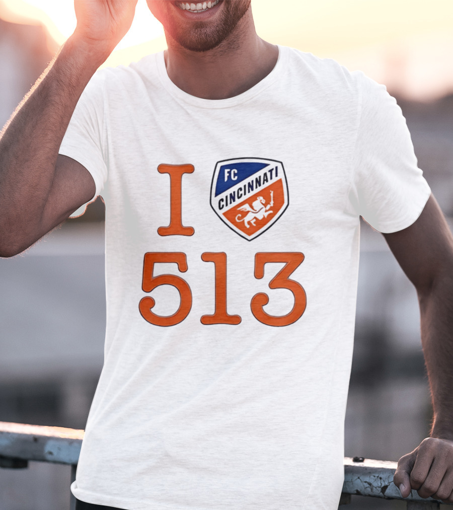 Ted Karras FC Cincinnati I 513 Day Cincy T-Shirt