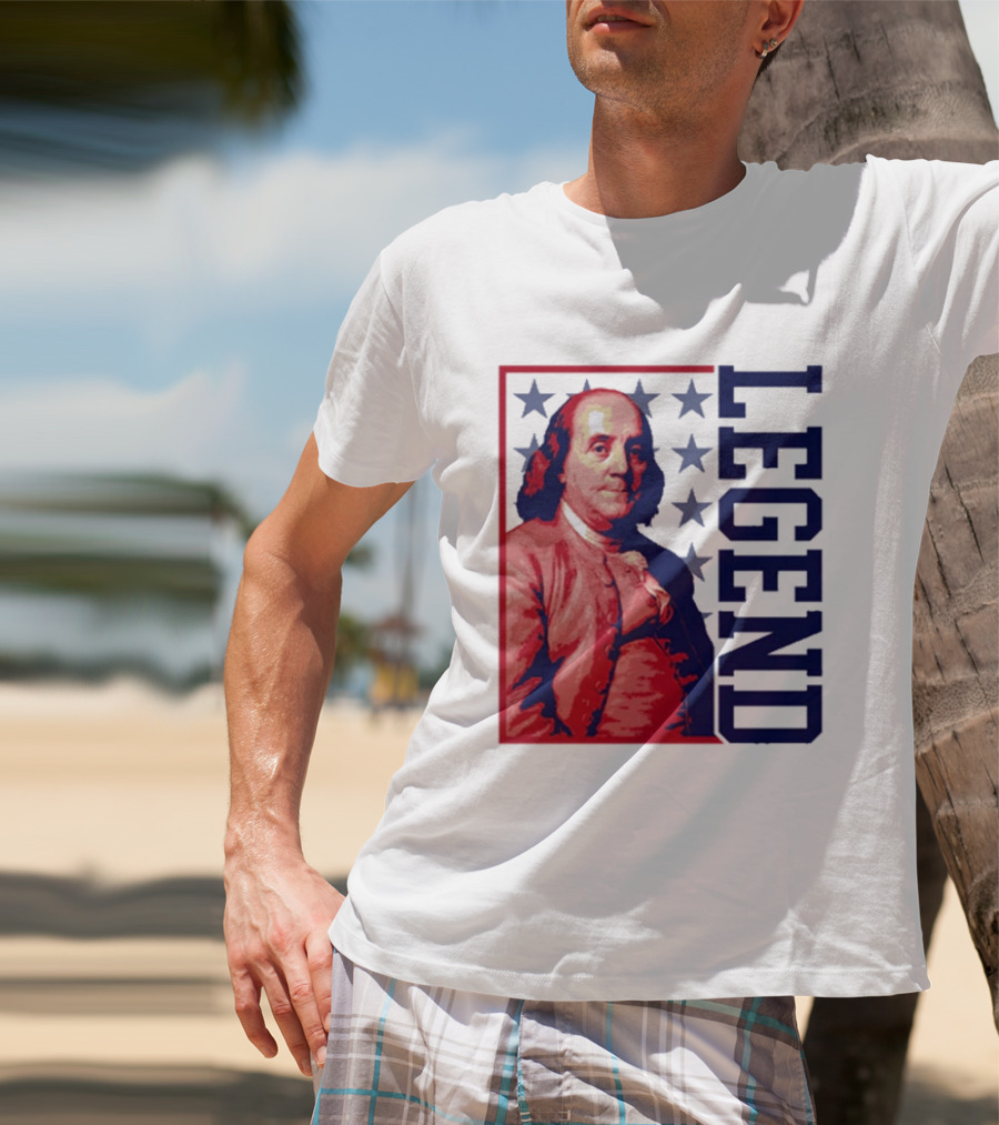 Legend Benjamin Franklin Stars T-Shirt