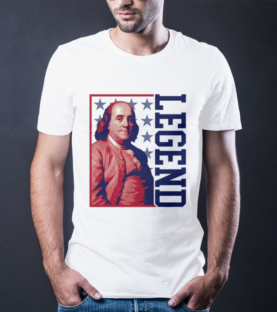 Legend Benjamin Franklin Stars T-Shirt