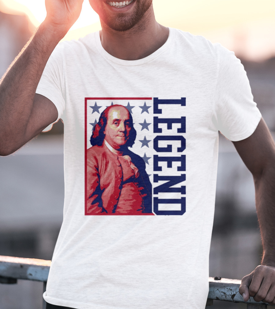 Legend Benjamin Franklin Stars T-Shirt