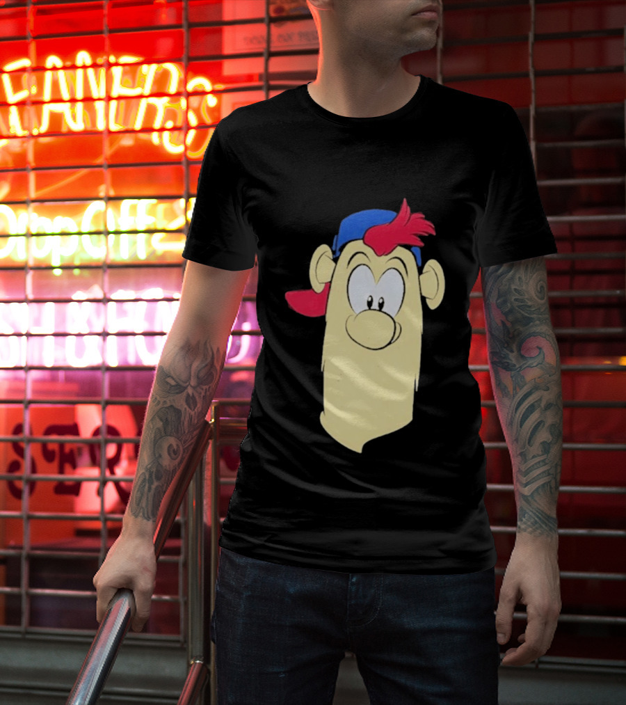 Atlanta Braves Blooper Character Face T-Shirt