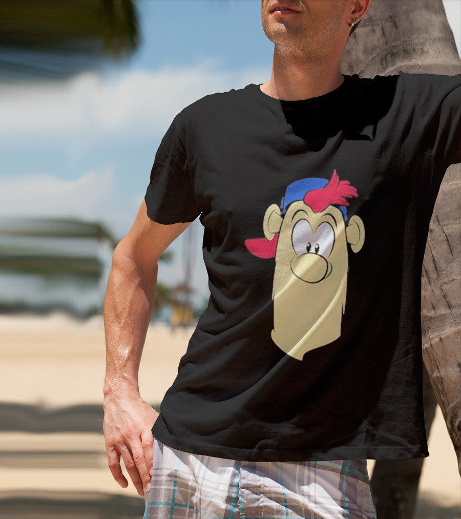 Atlanta Braves Blooper Character Face T-Shirt