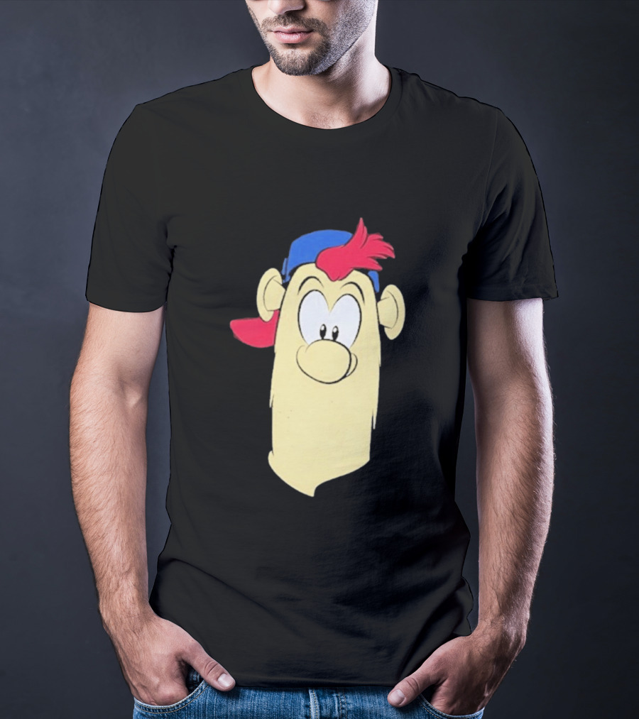 Atlanta Braves Blooper Character Face T-Shirt