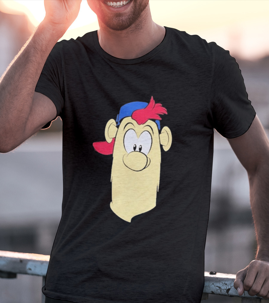 Atlanta Braves Blooper Character Face T-Shirt