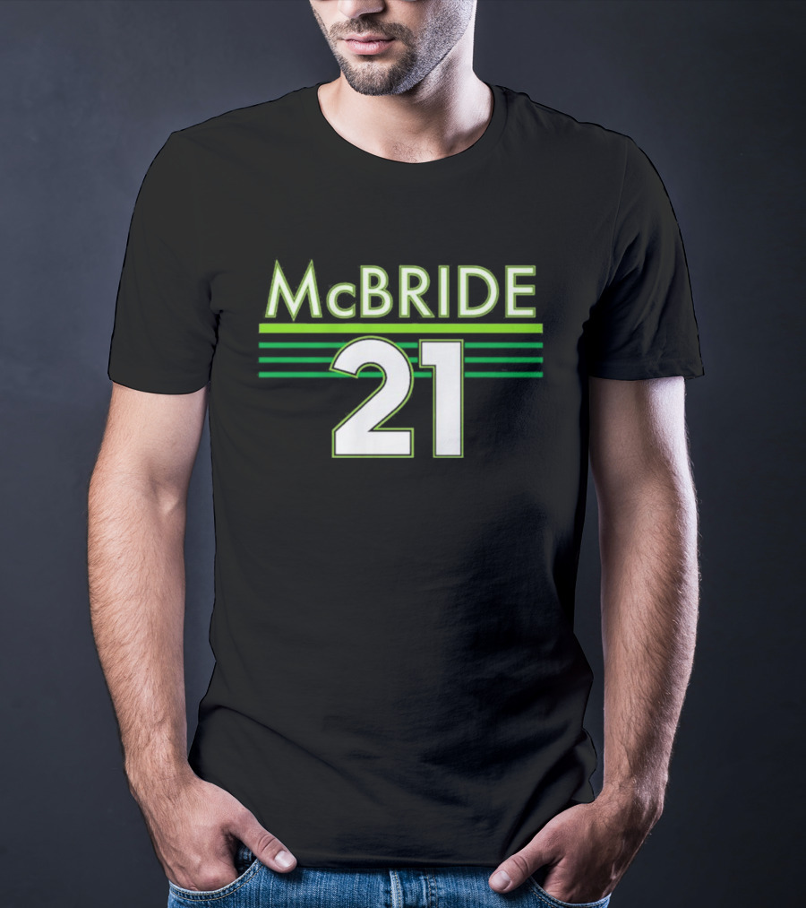 McBride 21 Minnesota Lynx Basketball Player T-Shirt