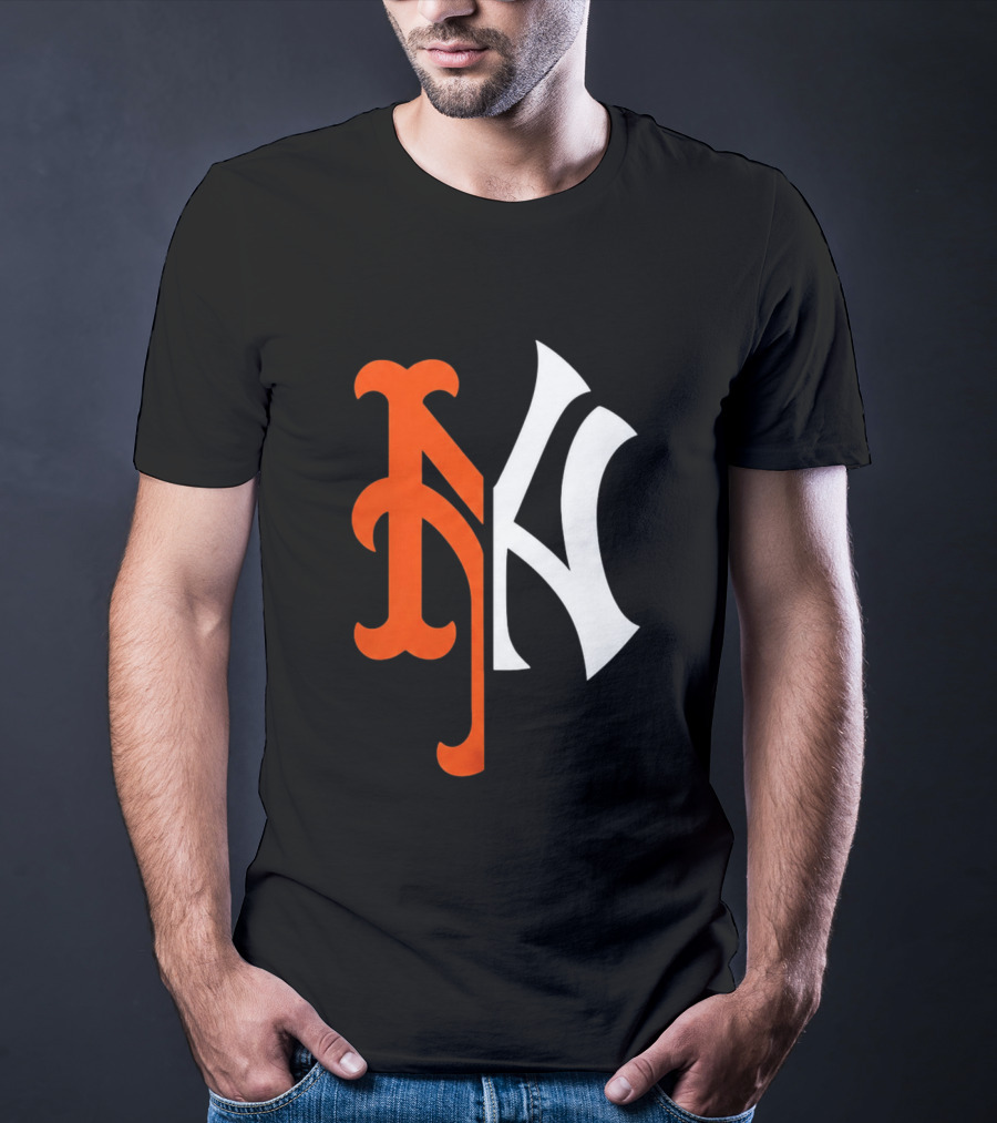 New York Mets Subway Series 2026 NY Logo Giveaway T-Shirt