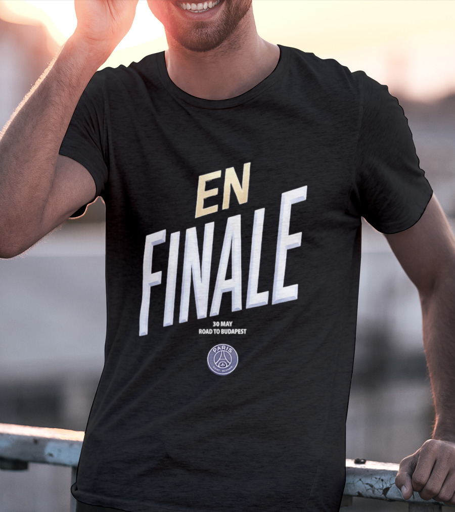 Paris Saint Germain En Finale Budapest 2026 T-Shirt