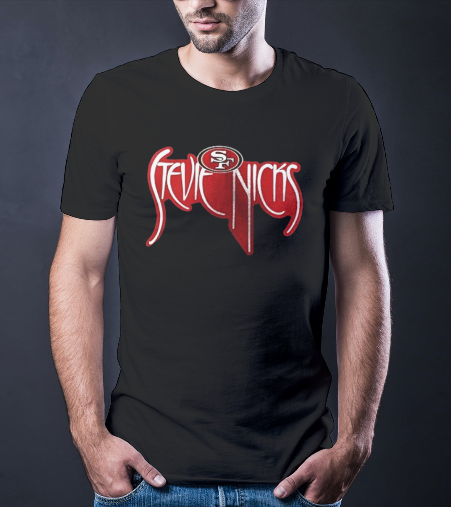 San Francisco 49ers X Stevie Nicks Collaboration SF T-Shirt