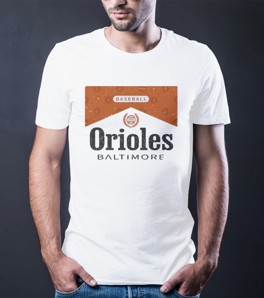 Baltimore Orioles Baseball Marlboro Collaboration T-Shirt