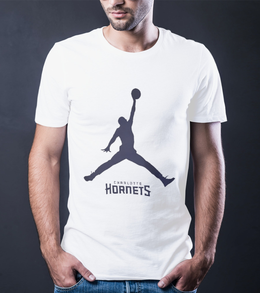 Charlotte Hornets NBA Jumpman Jordan T-Shirt