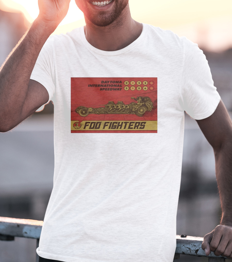 Foo Fighters Daytona International Speedway May 8 2026 Event T-Shirt