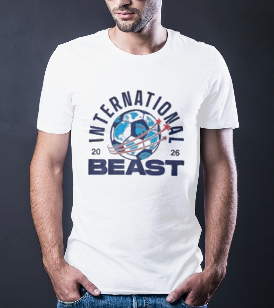International Beast Soccer 2026 Logo Mr Beast T-Shirt