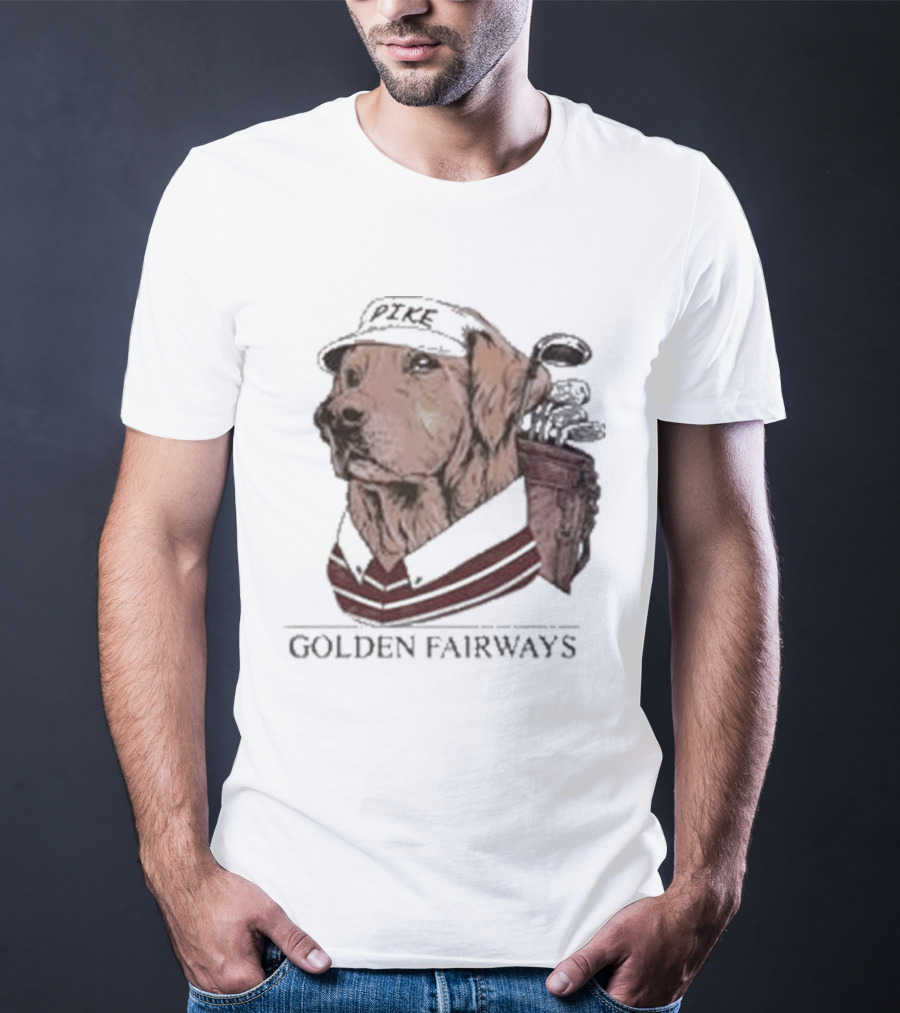 Pike Country Club Golden Fairways Retriever T-Shirt