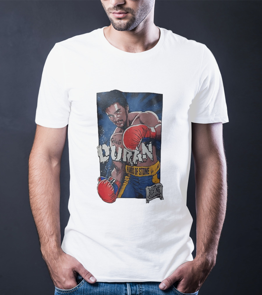 Roberto Duran Hands Of Stone The Boxing Legend T-Shirt