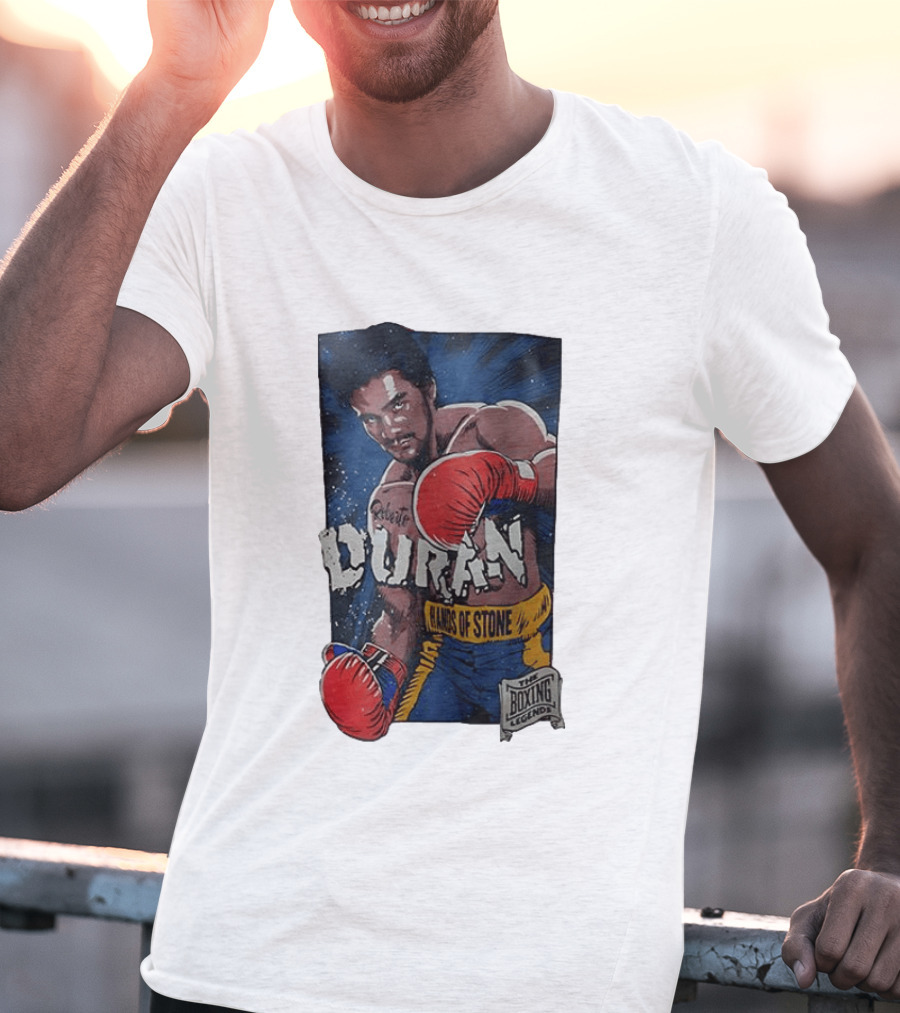 Roberto Duran Hands Of Stone The Boxing Legend T-Shirt
