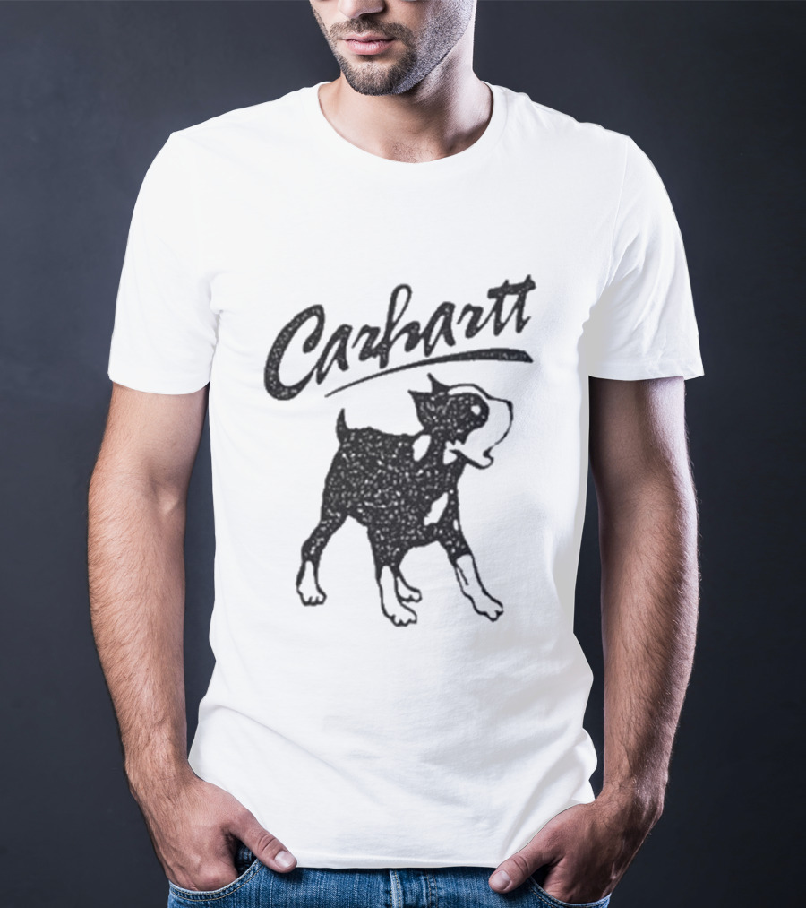 Carhartt Wip Puppy Sketch Skateboarding T-Shirt