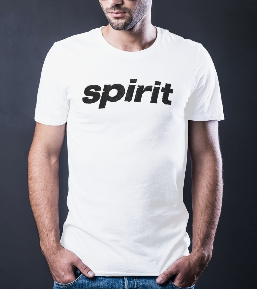 Spirit Airlines Black Text Hat Cap T-Shirt