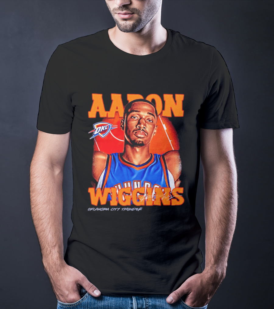 Aaron Wiggins Oklahoma City Thunder OKC Basketball T-Shirt