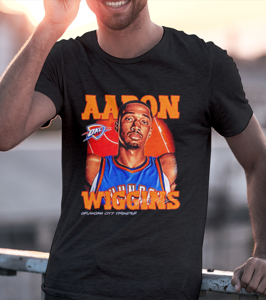 Aaron Wiggins Oklahoma City Thunder OKC Basketball T-Shirt