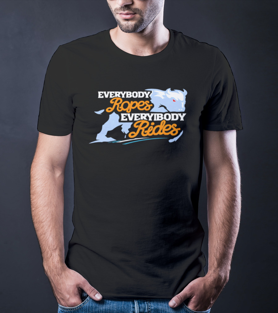 Buffalo Sabres Everybody Ropes Everybody Rides T-Shirt