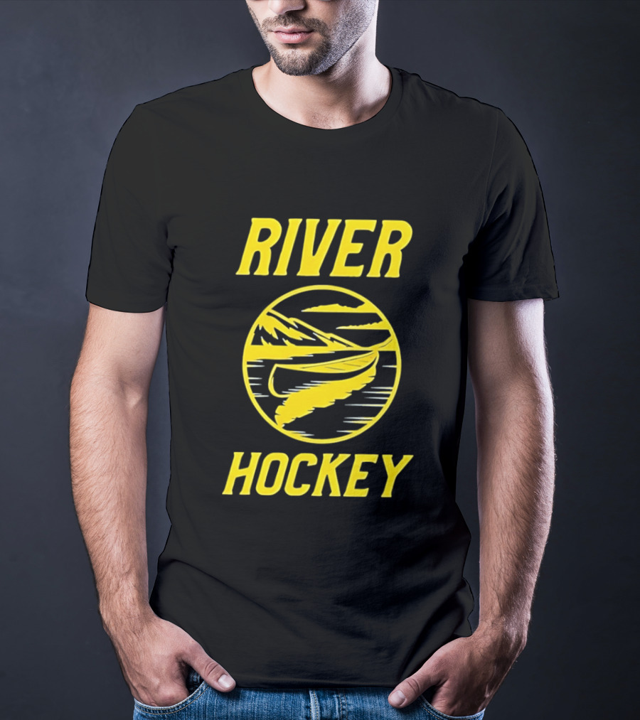 Buffalo Sabres River Hockey Scenic Canoe Adventure T-Shirt