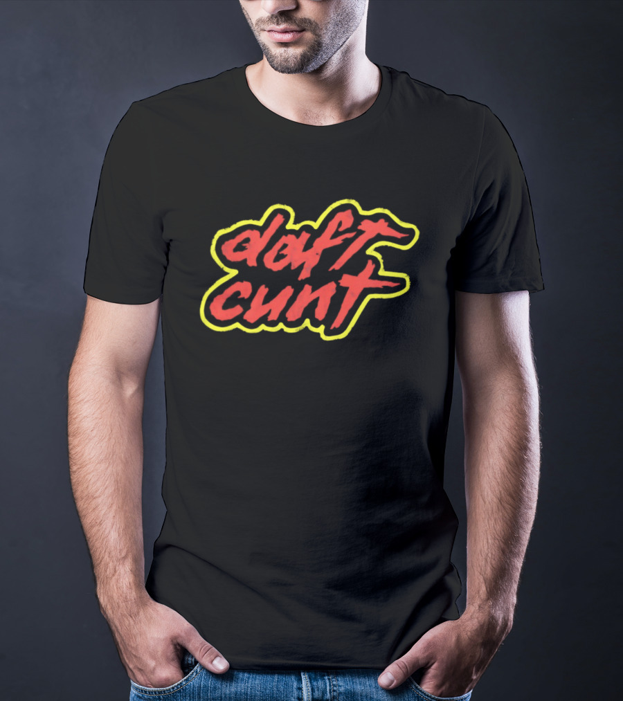 Daft Cunk Parody Album Homework Text Yellow T-Shirt