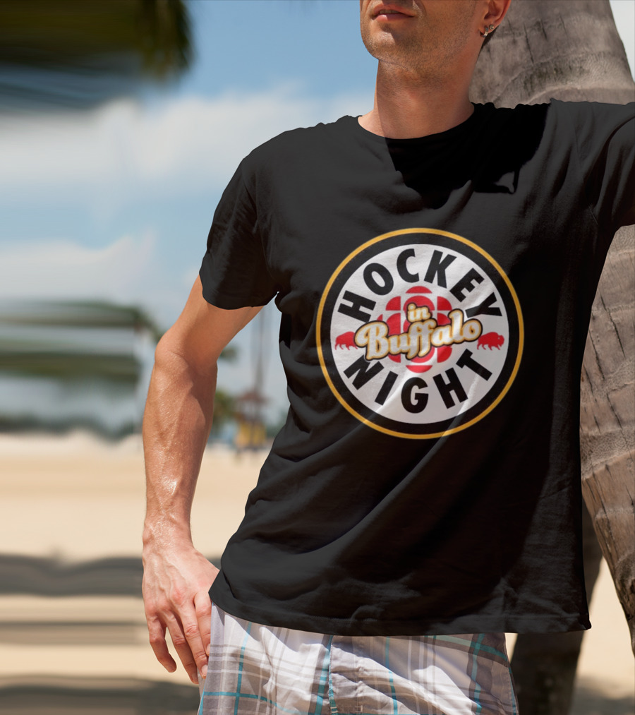 Hockey Night In Buffalo Buffaloes CBC T-Shirt