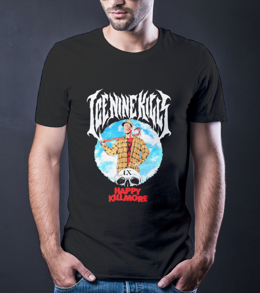 ICE NINE KILLS Happy Killmore Axe Skull T-Shirt