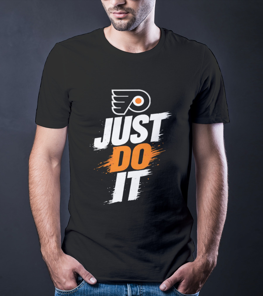 Philadelphia Flyers Just Do It NHL Team Spirit T-Shirt
