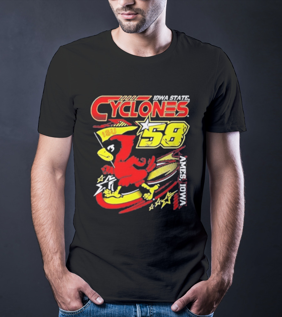 Iowa State Cyclones ISU 58 Ames Iowa T-Shirt